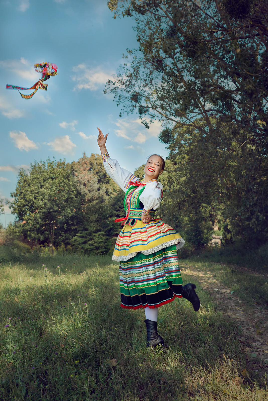 Folklor i ruch - taniec w plenerze